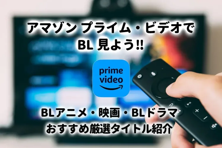 Amazonプライムビデオで配信中のボーイズラブ、BLアニメ・映画・BL海外ドラマなど